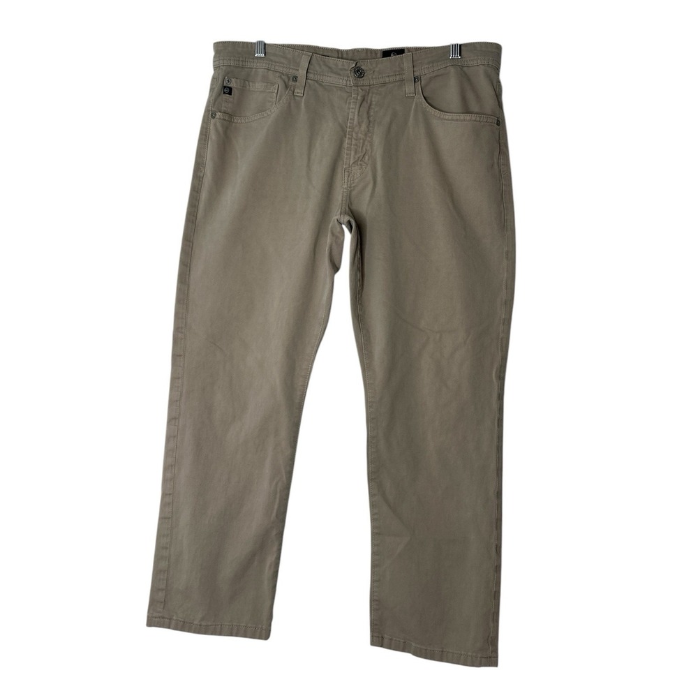 Adriano‎ Goldschmied Jeans 36 X 26 Men's Beige The Graduate Tailored Leg Stretch